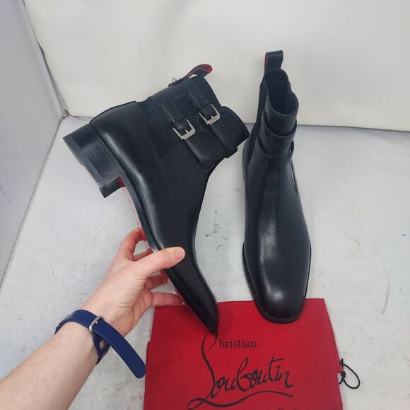 Christian Louboutin MEN Sahni Horse Chelsea Boot main image 12